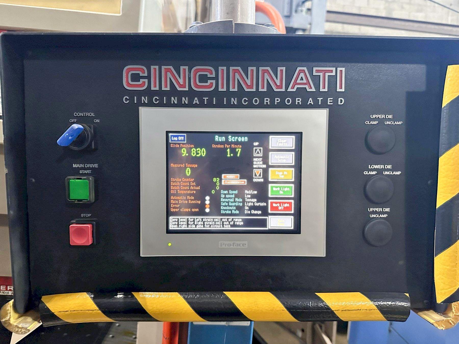 CINCINNATI 230 TON PRESS #appsBJfLeS1OfChi0fQTmgNcE