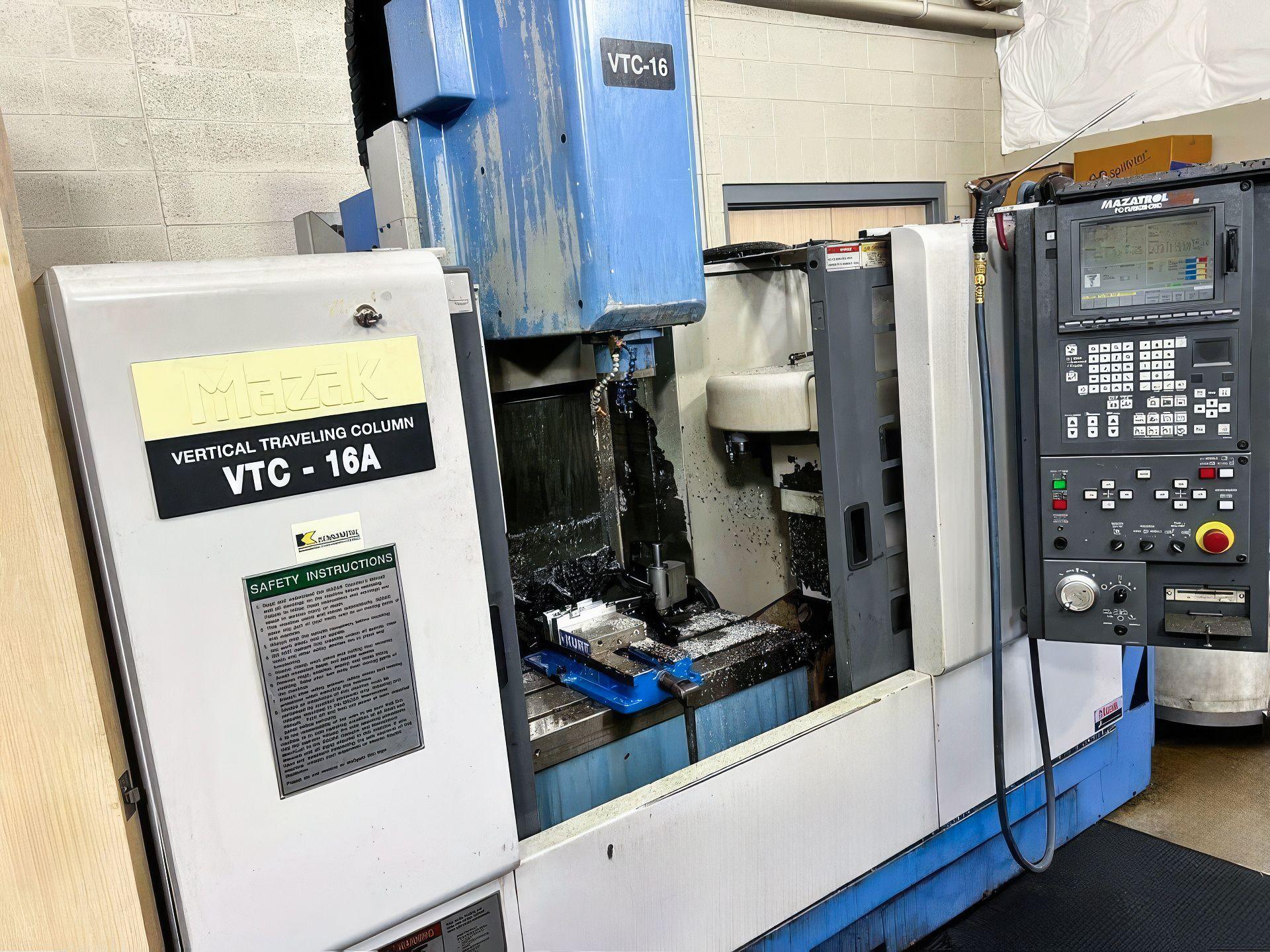 MAZAK VTC16A #8vltfgaciisJossKdzzv5av3O