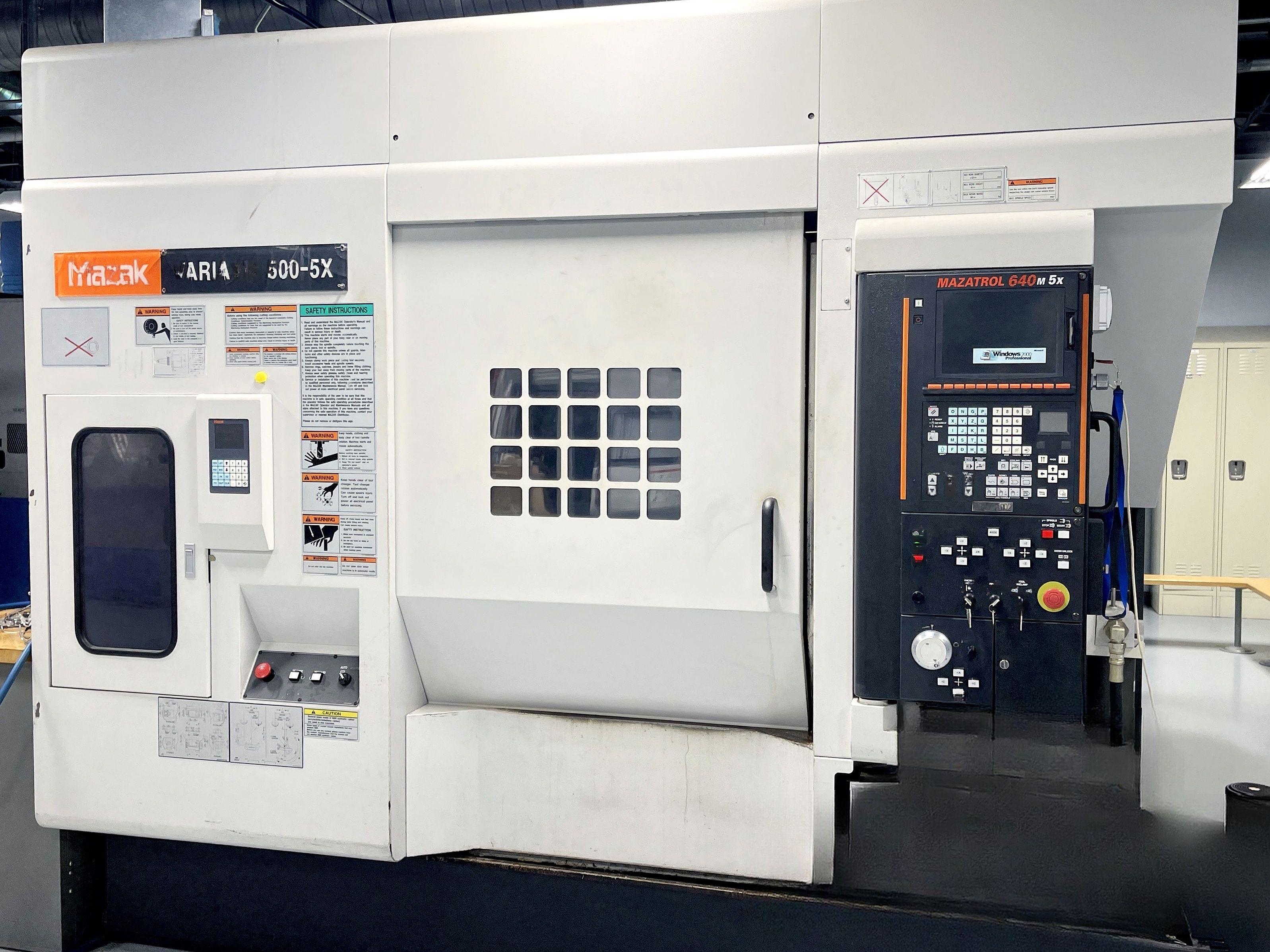 MAZAK VARIAXIS 500 #B9Jc4U1sXnSB8RkF1x32yWHYQ